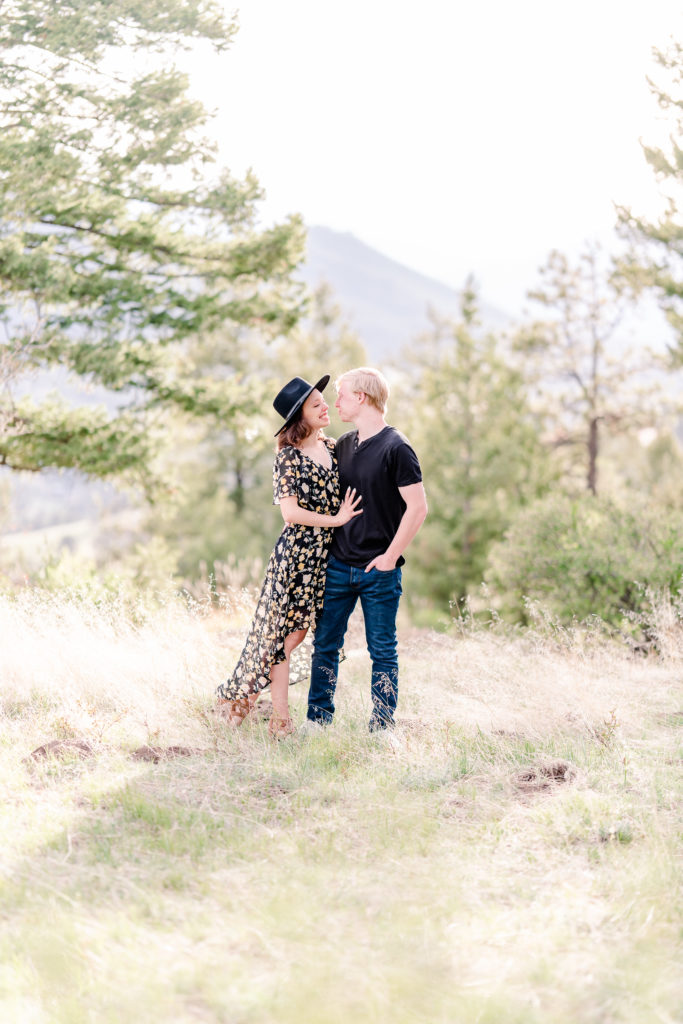 Colorado Engagement Pictures Mount Falcon | Elena Spraguer Photography