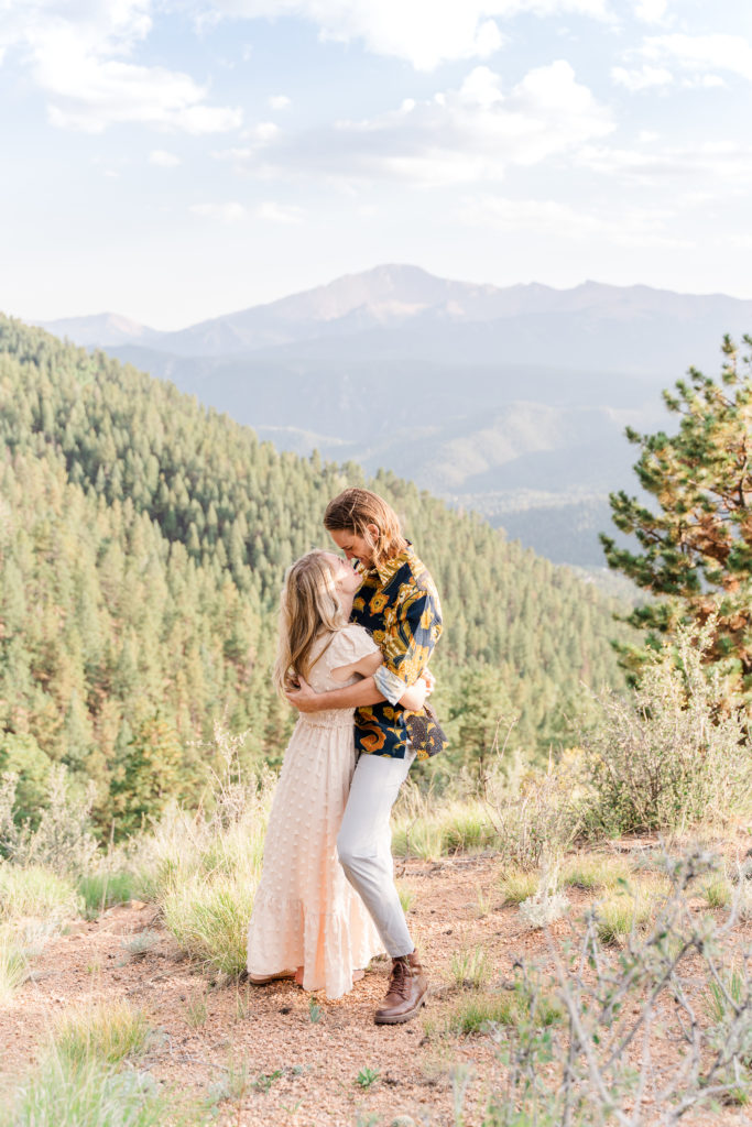 Bald Mountain Loop Pikes Peak Engagement Pictures 