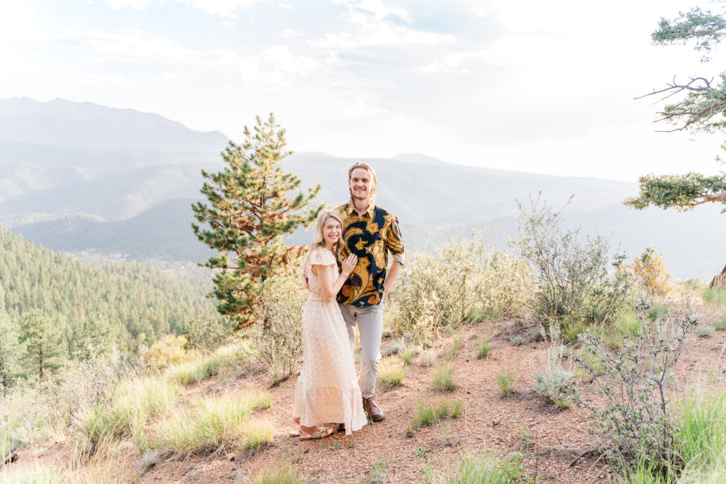Bald Mountain Loop Pikes Peak Engagement Pictures Epic View