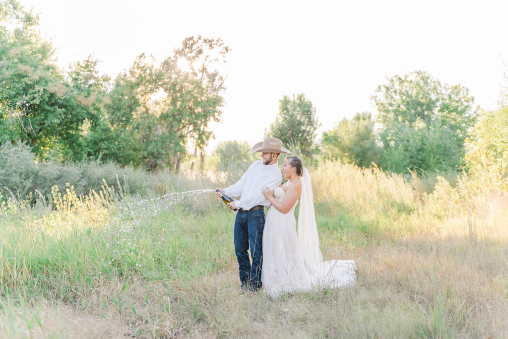 Sweetheart Winery Wedding Elopement Champagne 